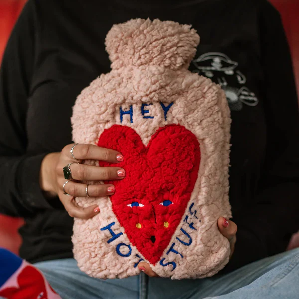 HEY HOTTIE HOT WATER BOTTLE - NZ ARTIST SOPHIE HOLT