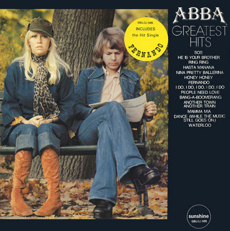 ABBA | ABBA GREATEST HITS - SOUTH AFRICA - WRITING ON SLEEVE