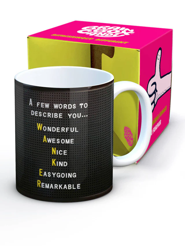 ACRONYM WANKER MUG