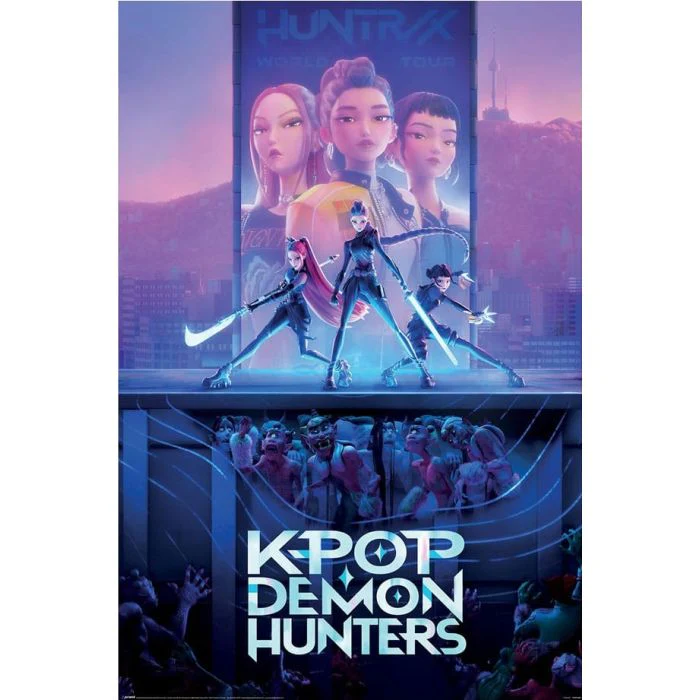 KPOP DEMON HUNTERS KEY ART POSTER 643