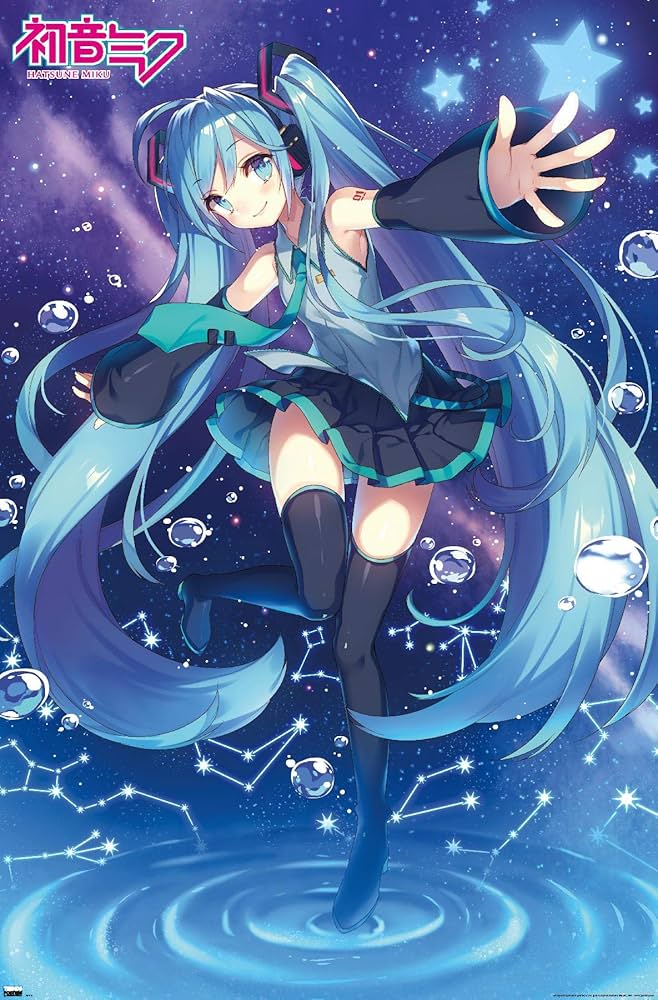 HATSUNE MIKU STARS POSTER 449 - Image 2