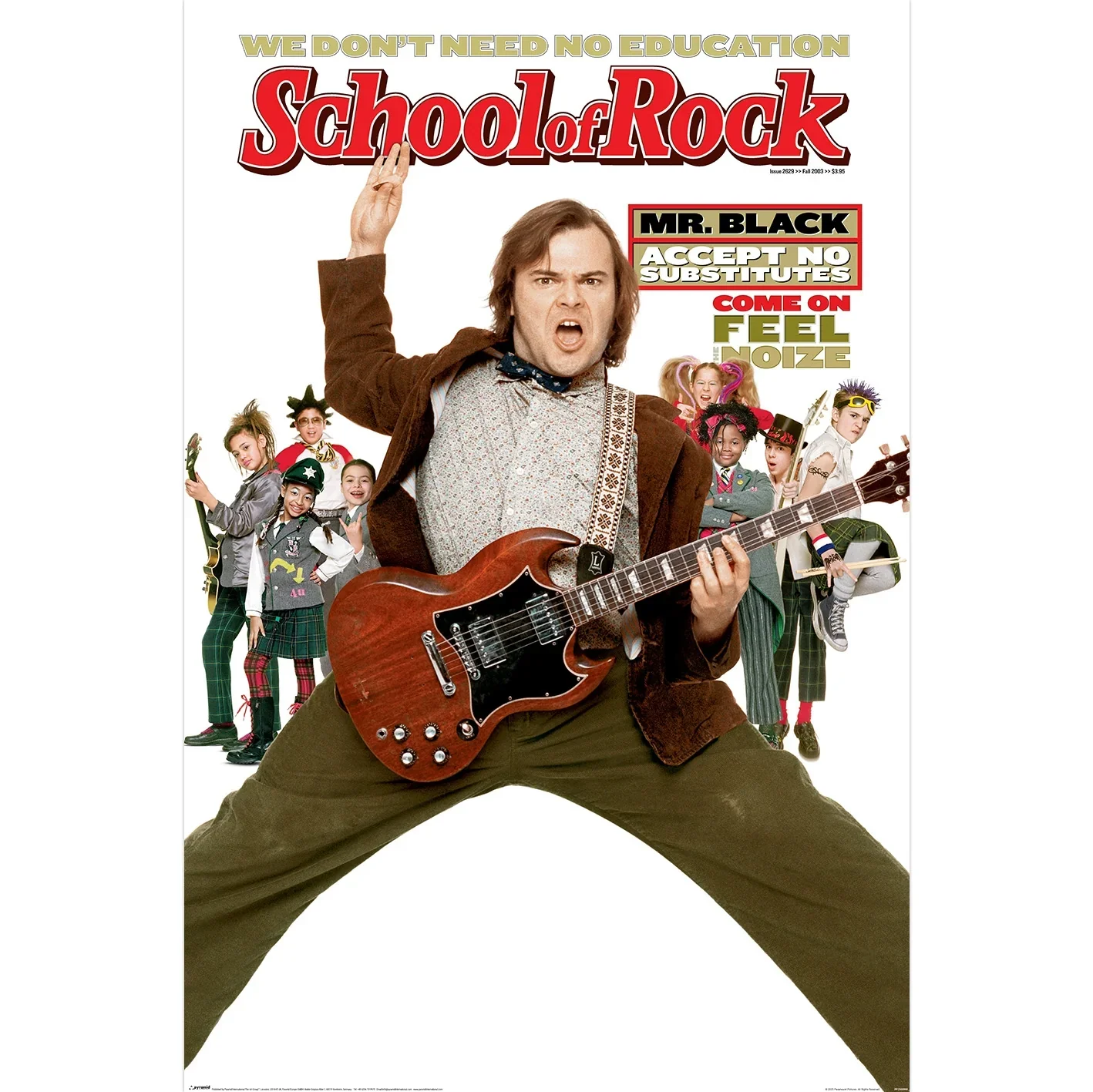 SCHOOL OF ROCK POSTER 175