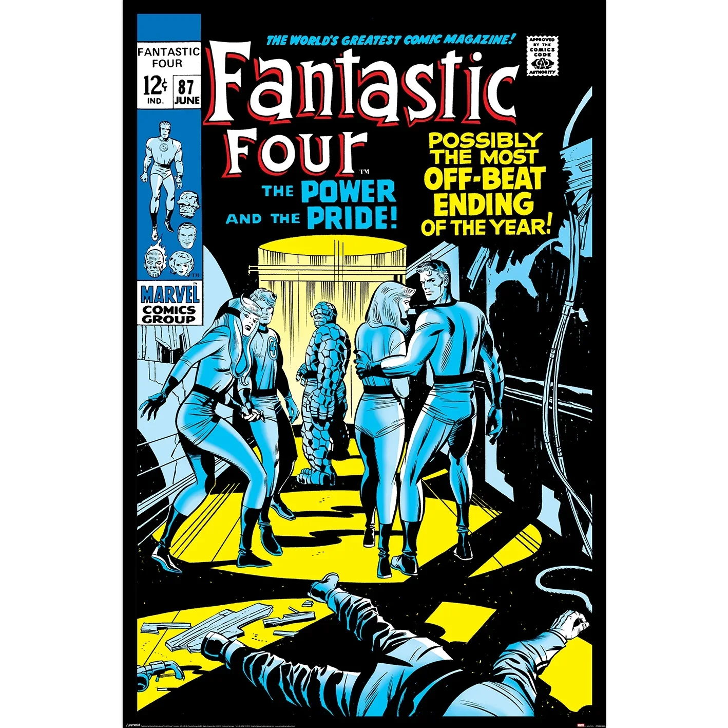 FANTASTIC FOUR RETRO POSTER 106