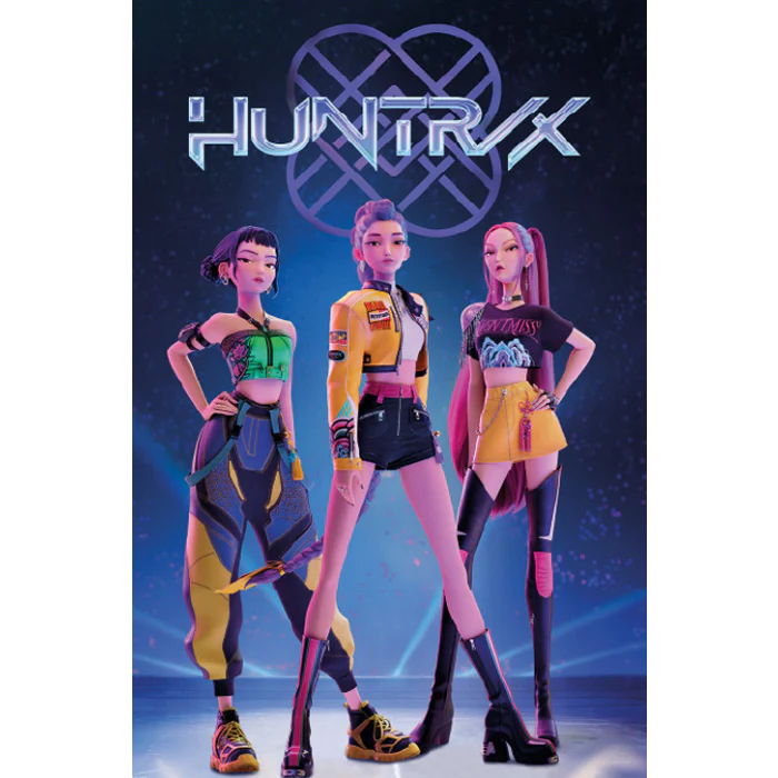 KPOP DEMON HUNTERS HUNTRX HOW ITS DONE POSTER 644