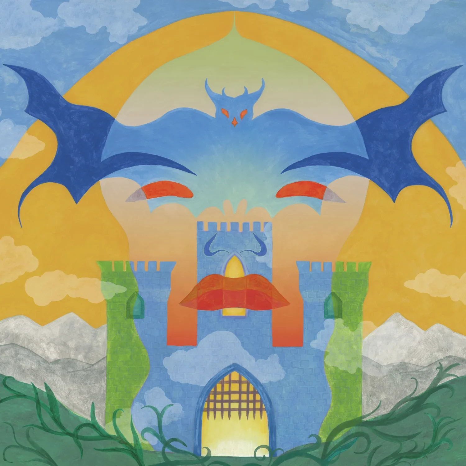 EARTH TONGUE | DUNGEON VISION (RANDOM SILVER SKY OR MUSHROOM EDITION) (VINYL) - Image 4