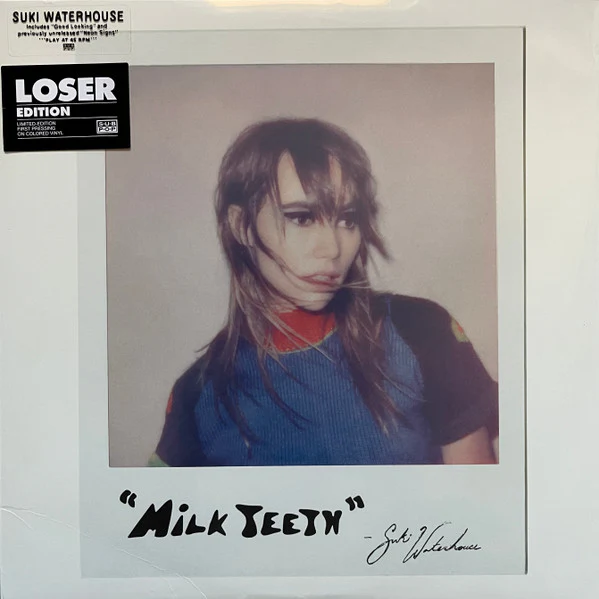 SUKI WATERHOUSE | MILK TEETH EP - BLUE WAX (45RPM)