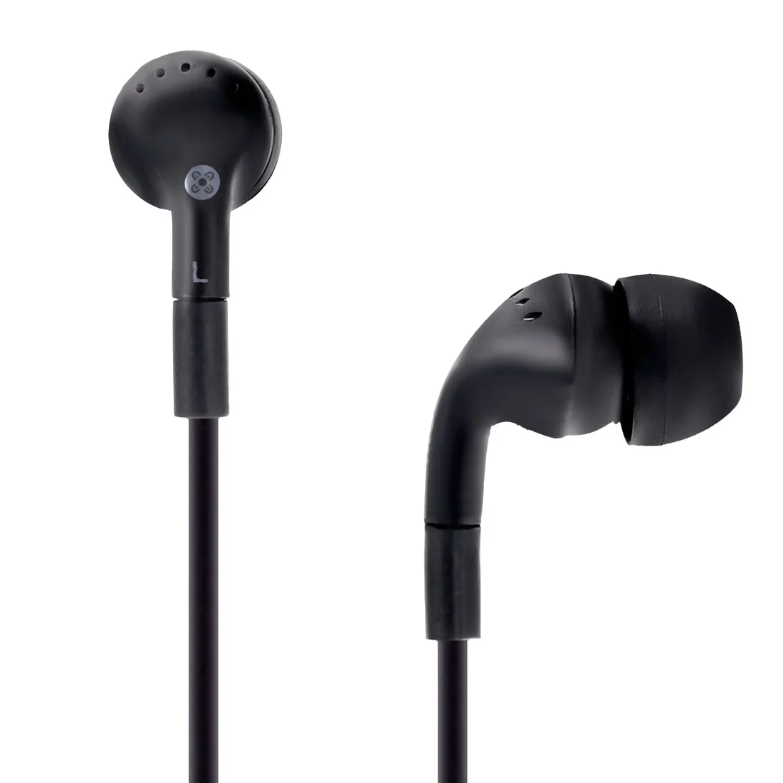 CLASSIC STEREO EARPHONES BLACK (NOISE ISOLATION) - Image 2