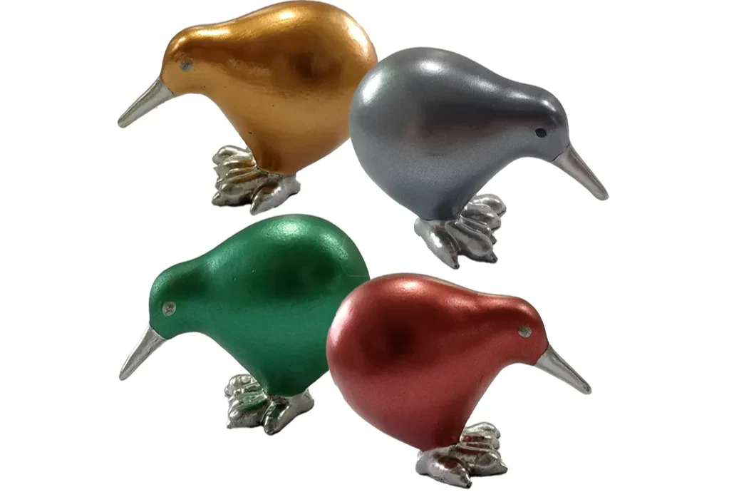 KIWI BIRD ORNAMENTS METAL SMALL - Image 2
