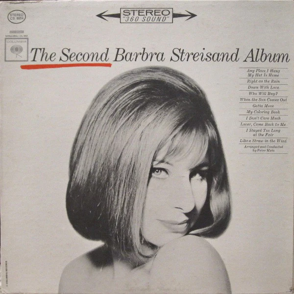 BARBRA STREISAND | SECOND ALBUM - US COLUMBIA 2-EYE