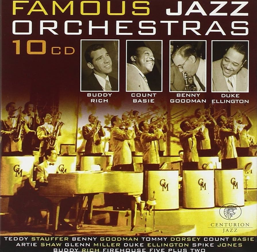 VARIOUS | FAMOUS JAZZ ORCHESTRAS (10CD)