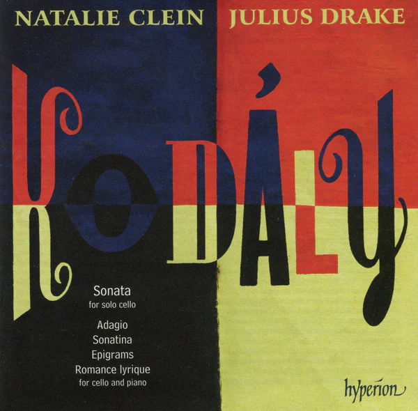 KODALY / CLEIN / DRAKE | SONATA FOR SOLO CELLO
