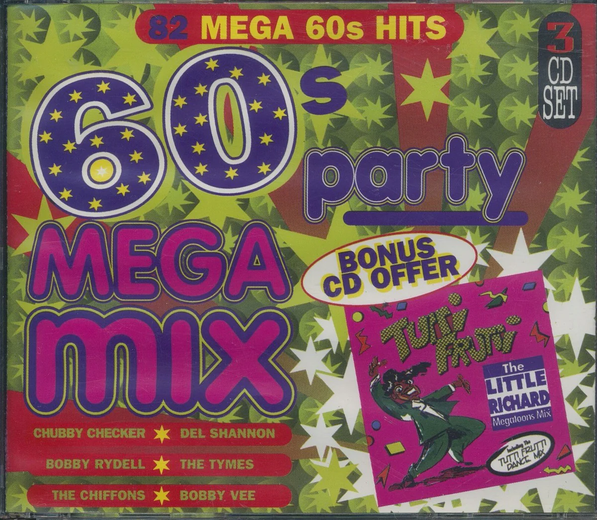VARIOUS | 60S PARTY MEGAMIX (3CD)