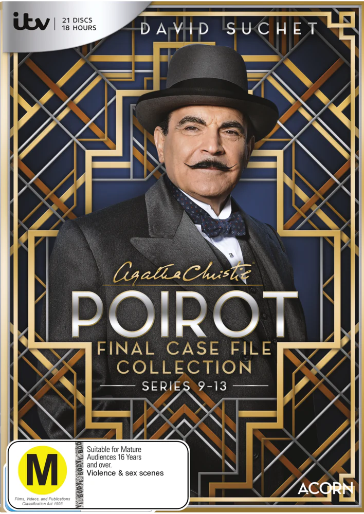 POIROT | AGATHA CHRISTIE POIROT - FINAL CASE FILE COLLECTION SERIES 9 - 13 (21DVD) MISSING DISC 4 (THIRD GIRL)