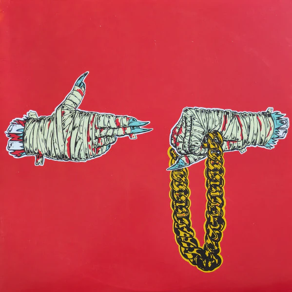 RUN THE JEWELS | RUN THE JEWELS 2 - 2LP - 2015 PRESSING - WITH GANSTER BOO - TEAL - CW STICKER SHEET