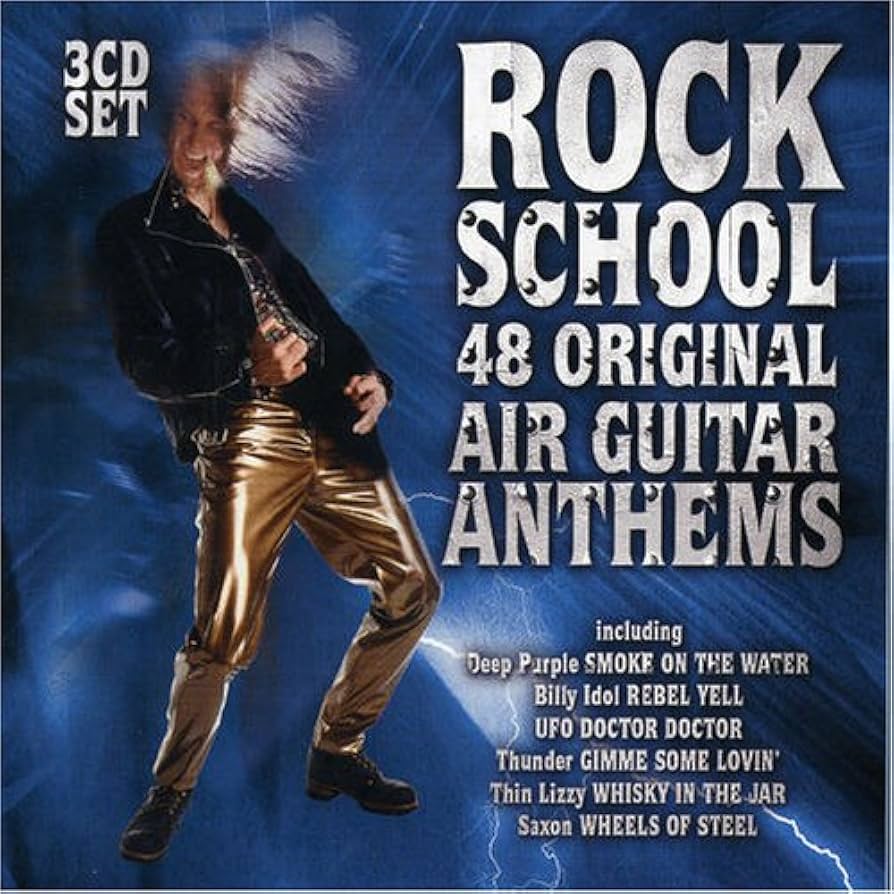 VARIOUS | ROCK SCHOOL 48 ORIGINAL AIR GUITAR ANTHEMS (3CD)