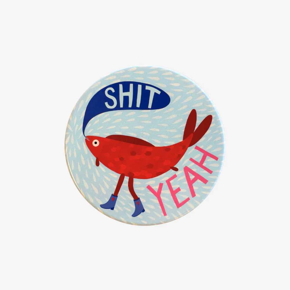 SHIT YEAH COASTER NZ ARTIST STUDIO SOPH