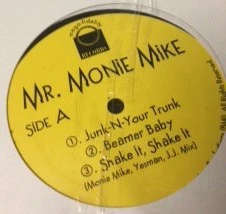 MR MONIE MIKE / J PARKER | BASS EP - 12 - US - GENERIC SLEEVE