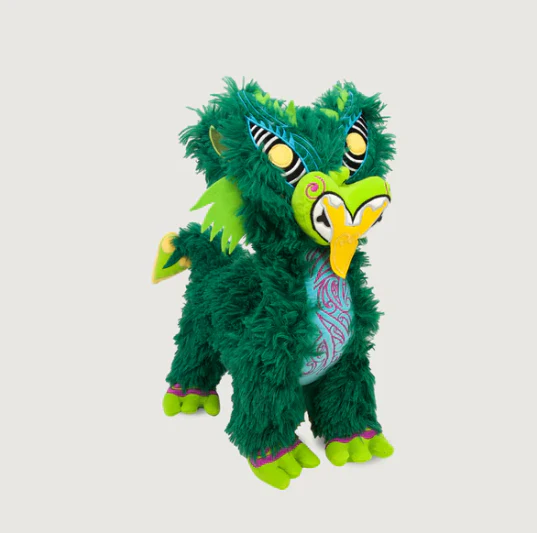 TANIWHA AWHI GREEN PLUSHIE LARGE - Image 2
