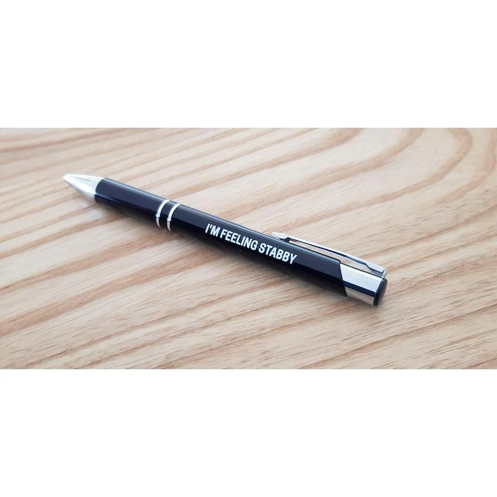 IM FEELING STABBY PEN BLACK - Image 2