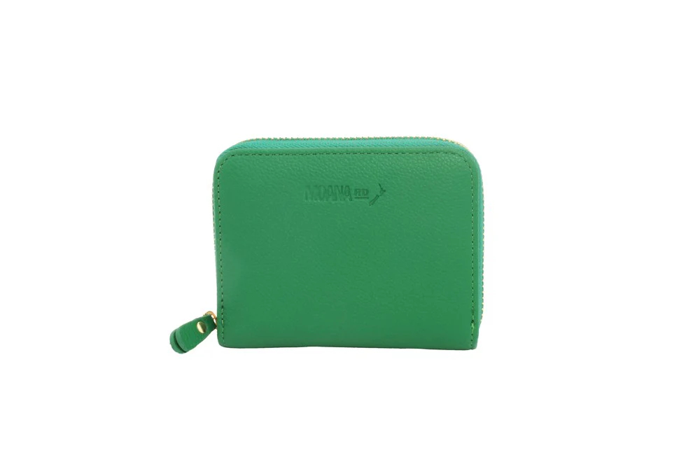 WALLET MISSION BAY GREEN VEGAN LEATHER