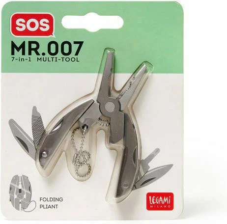 MULTITOOL 7-IN-1 KEYRING OVAL PLIERS  MR 007