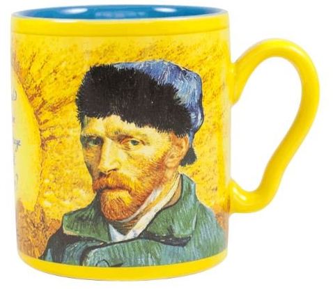 VAN GOGH DISSAPEARING EAR HEAT CHANGE MUG