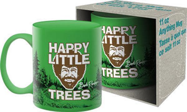 BOB ROSS HAPPY LITTLE TREES MUG