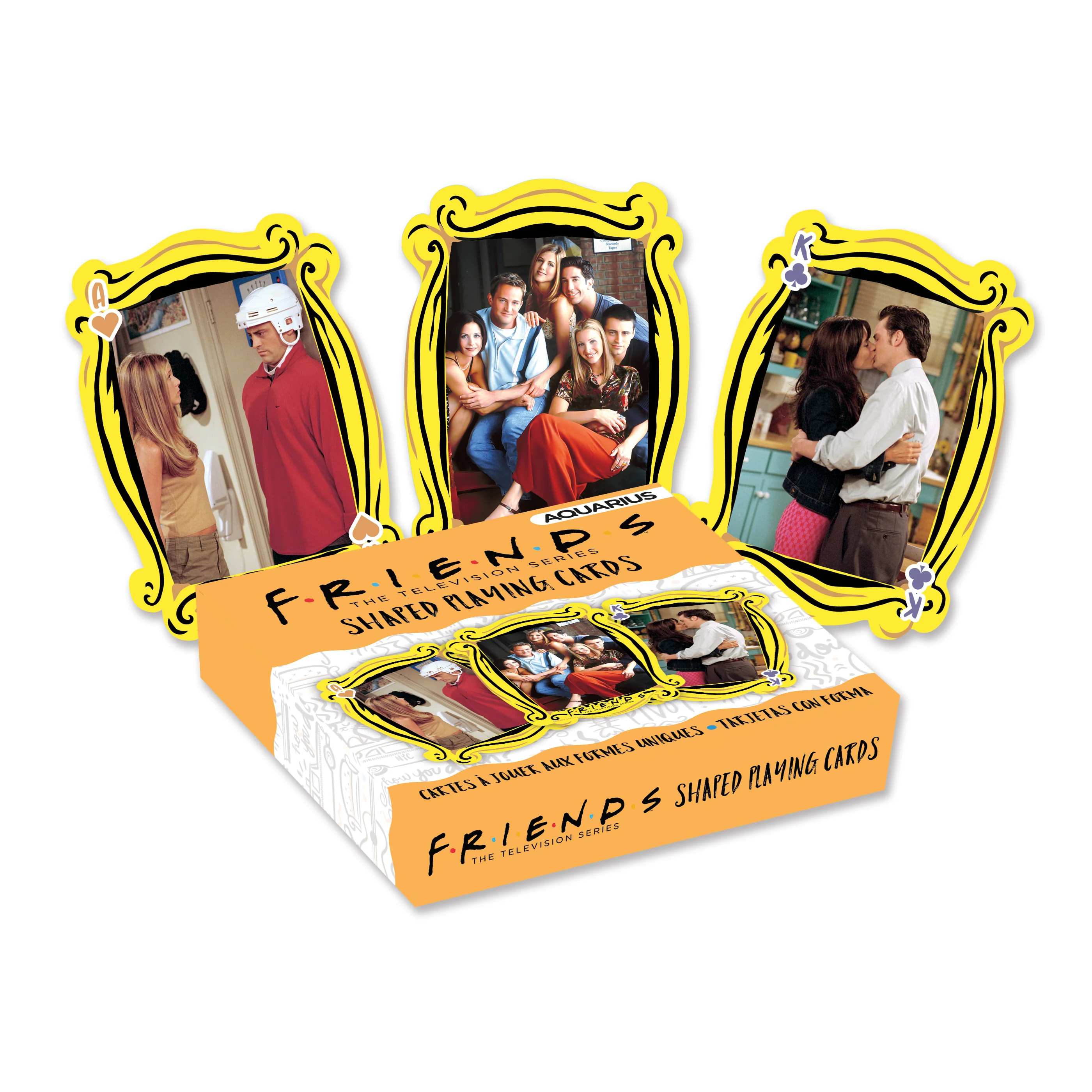 FRIENDS SHAPED PLAYING CARDS