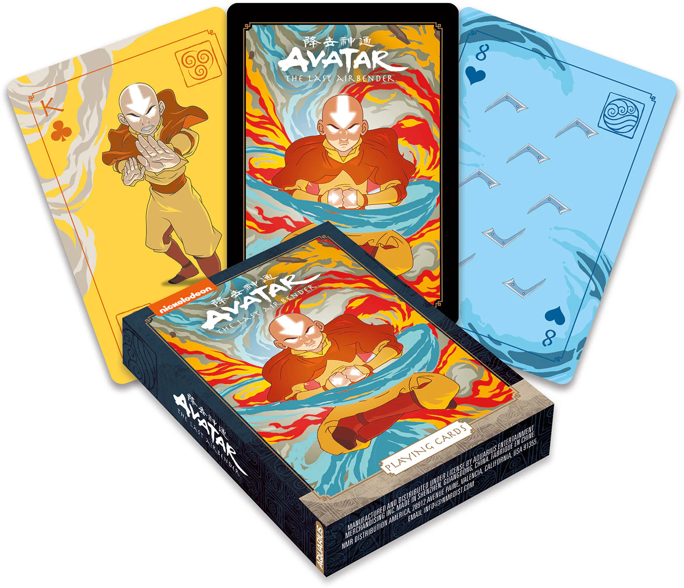 AVATAR LAST AIRBENDER PLAYING CARDS