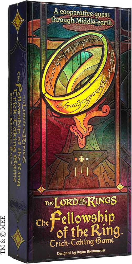LORD OF THE RINGS THE FELLOWSHIP OF THE RING TRICK TAKING GAME