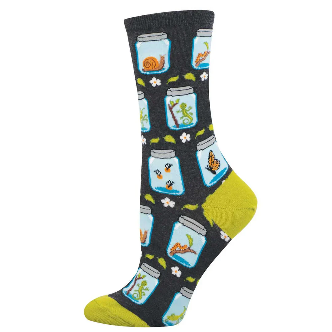BUGS IN JARS SOCKS WOMENS OSFA