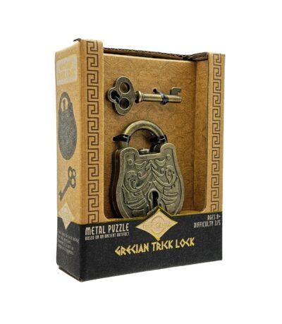 GRECIAN TRICK LOCK PROJECT GENIUS PUZZLE
