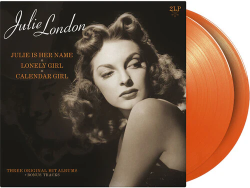 JULIE LONDON | JULIE IS HER NAME / LONELY GIRL / CALENDAR GIRL (ORANGE 2LP EDITION) (VINYL) - Image 2