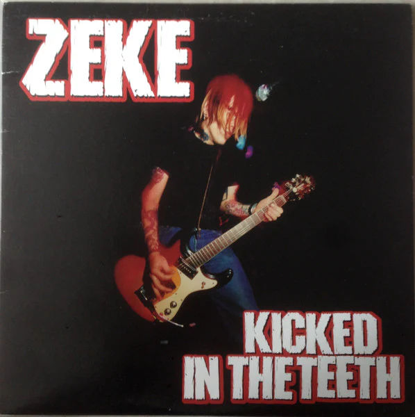 ZEKE | KICKED IN THE TEETH (RED AND BLACK MARBLE EDITION) (VINYL)