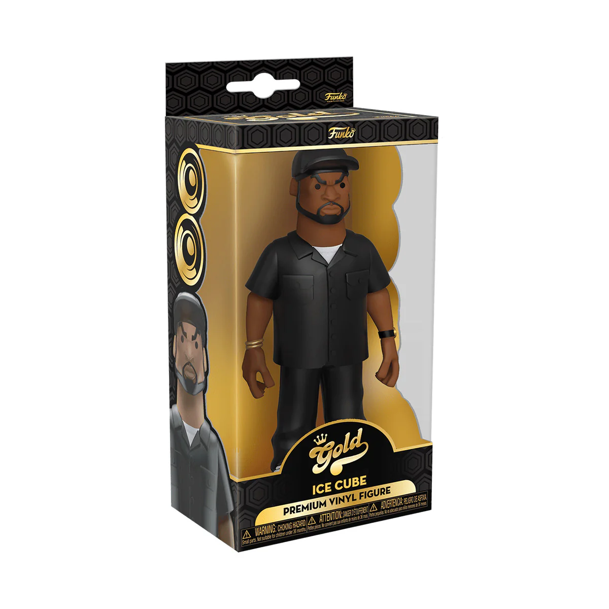 ICE CUBE VINYL GOLD 5" FIGURE NWA