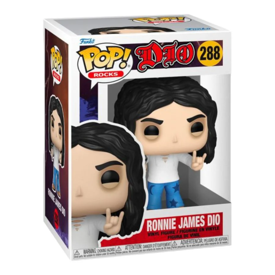 RONNIE JAMES DIO POP! VINYL FIGURE