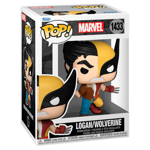 WOLVERINE LOGAN SPLIT POP VINYL FIGURE XMEN