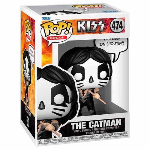 KISS CATMAN POP! VINYL FIGURINE