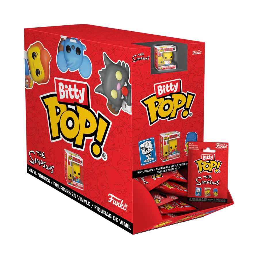 SIMPSONS BLIND BAGS BITTY POP FIGURINE ASSORTED