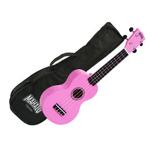 UKULELE MAHALO PINK W/BAG