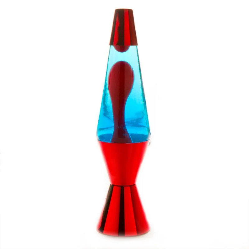 RETRO LAVA LAMP METALLIC RED DIAMOND - Image 2