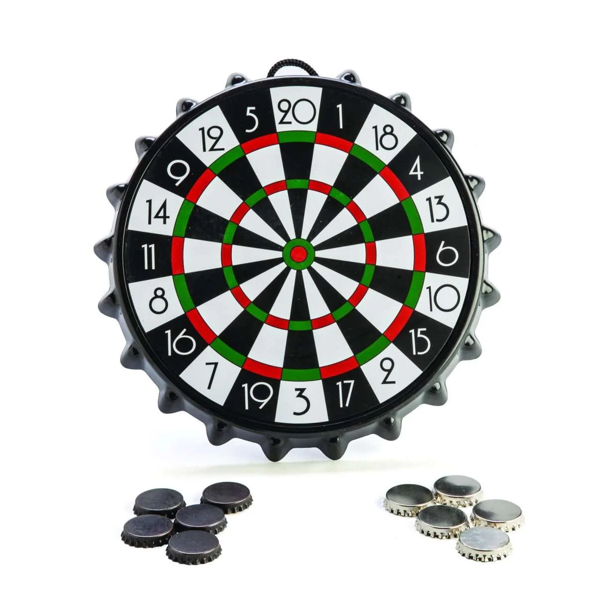 MAGNETIC BOTTLE CAP DART BOARD