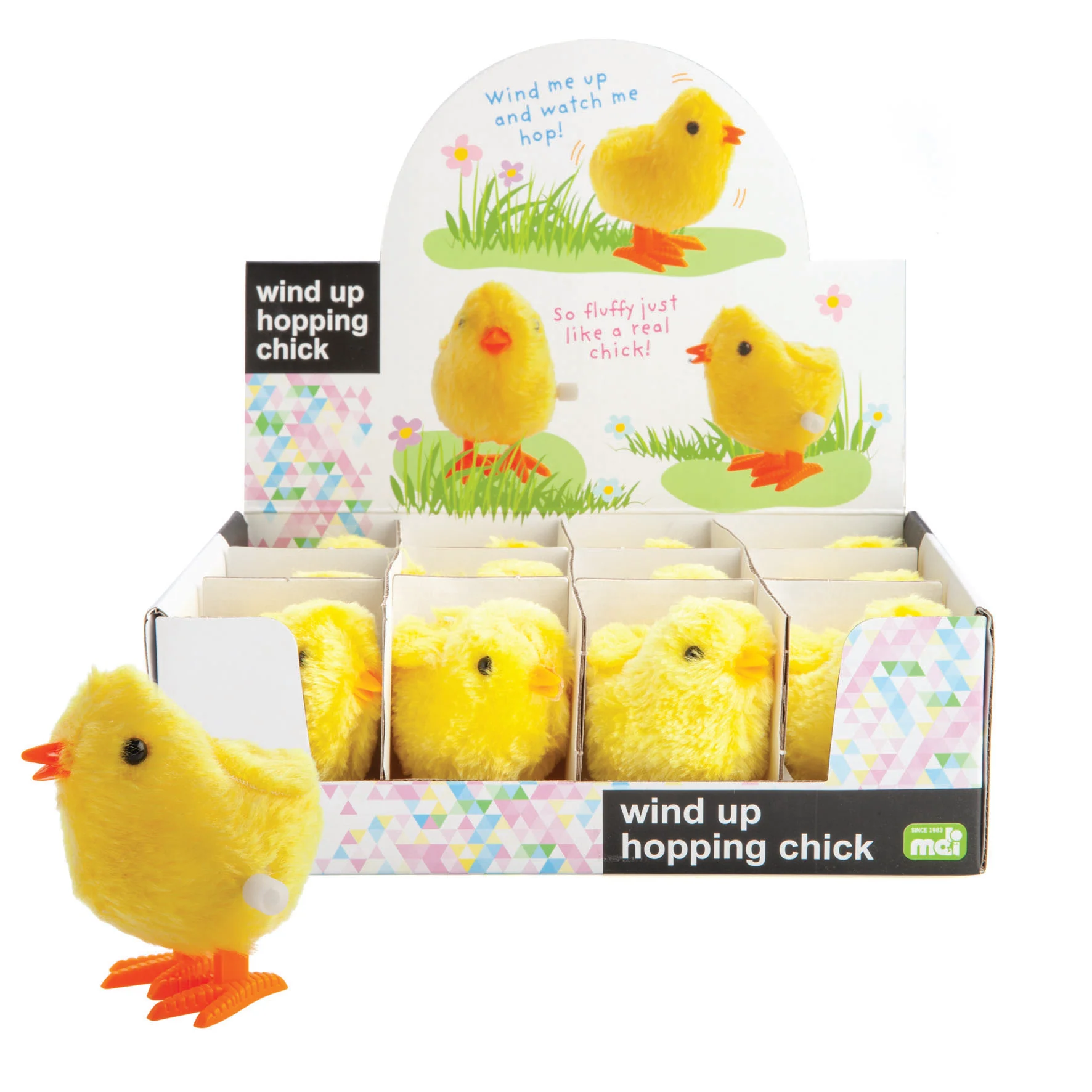 WIND UP HOPPING CHICK