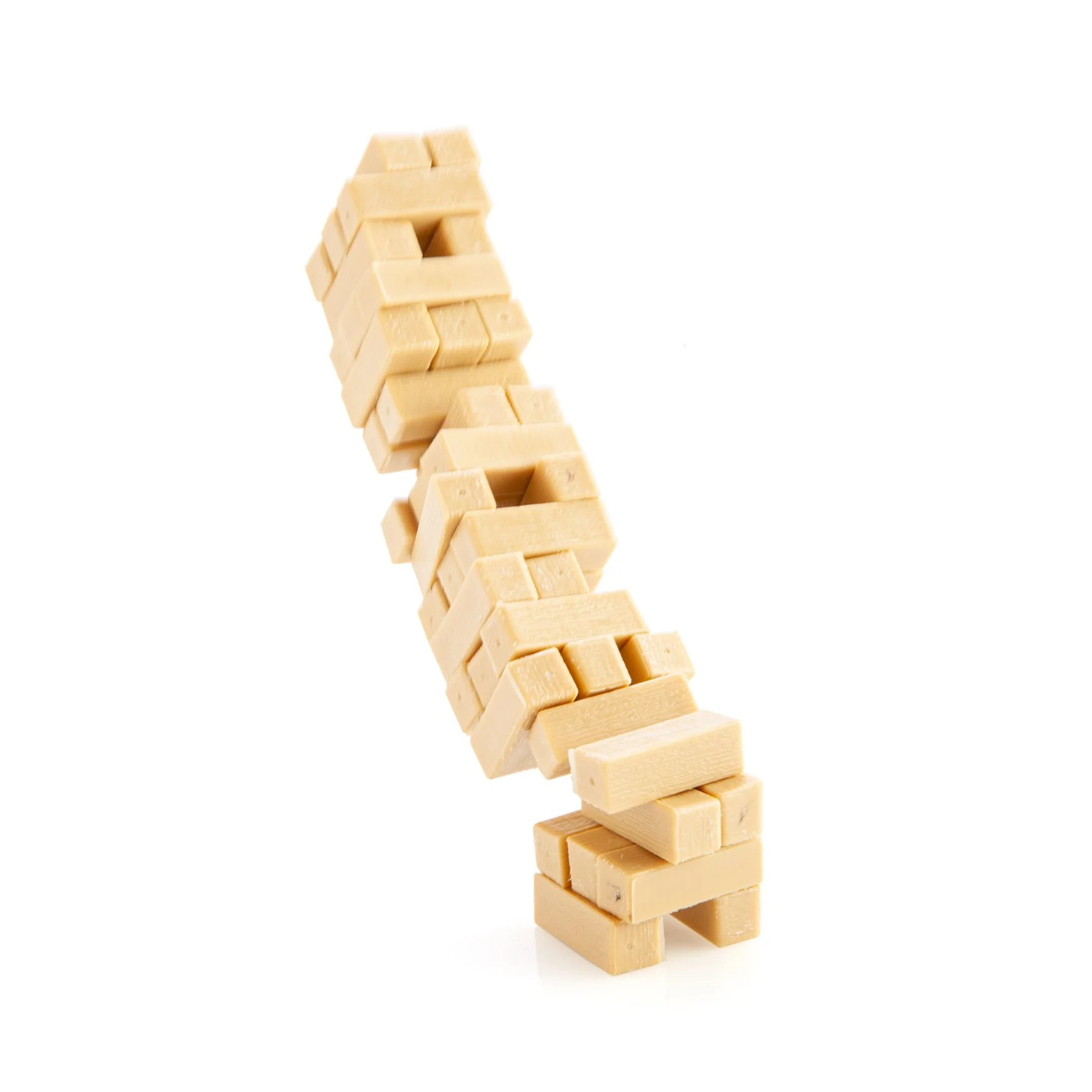 WORLDS SMALLEST JENGA TOPPLE TOWER GAME 12.2(L) x 8.3(W) x 2.4(H) cm - Image 2