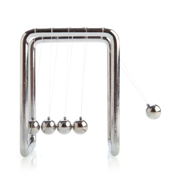WORLDS SMALLEST NEWTONS CRADLE DESKTOP OFFICE TOY - Image 2