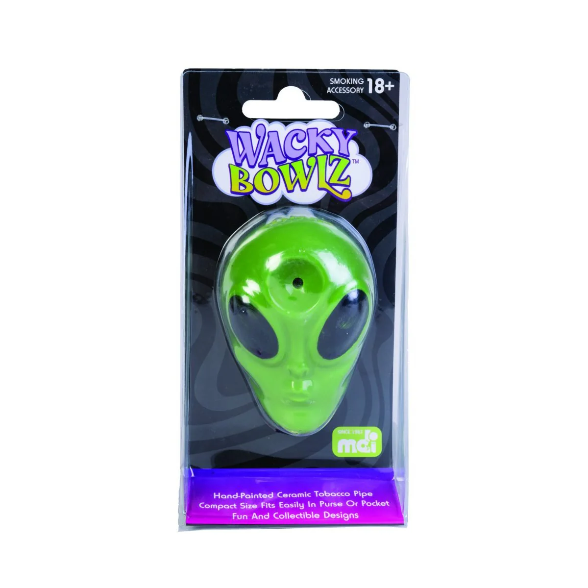 ALIEN MINI DRY TOBACCO PIPE WACKY BOWLZ
