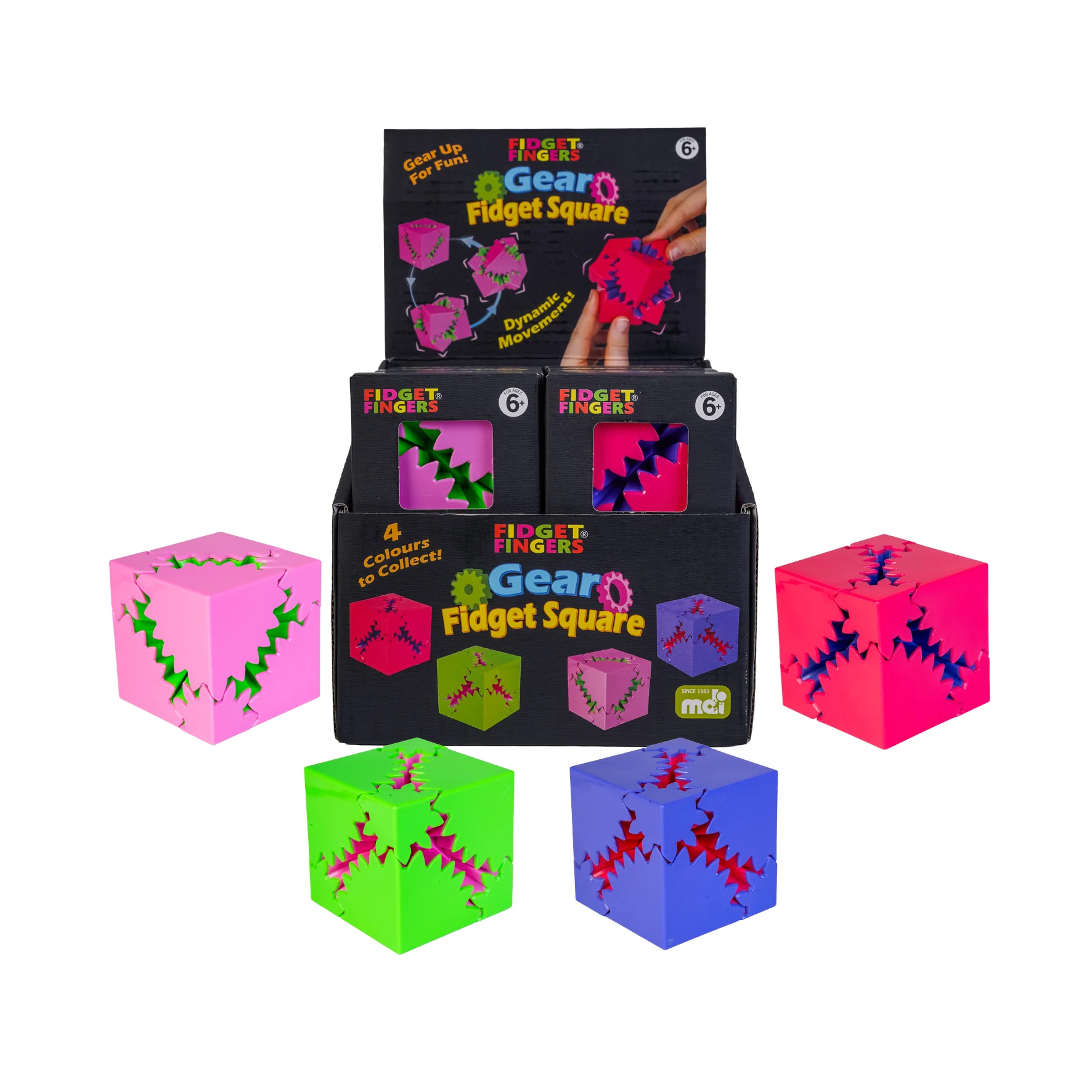 SQUARE FIDGET GEAR TOY