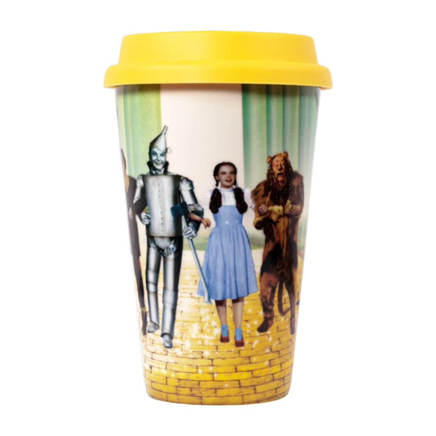 WIZARD OF OZ - FOLLOW THE YELLOW BRICK ROAD HEAT CHANGE TRAVEL MUG - Image 2