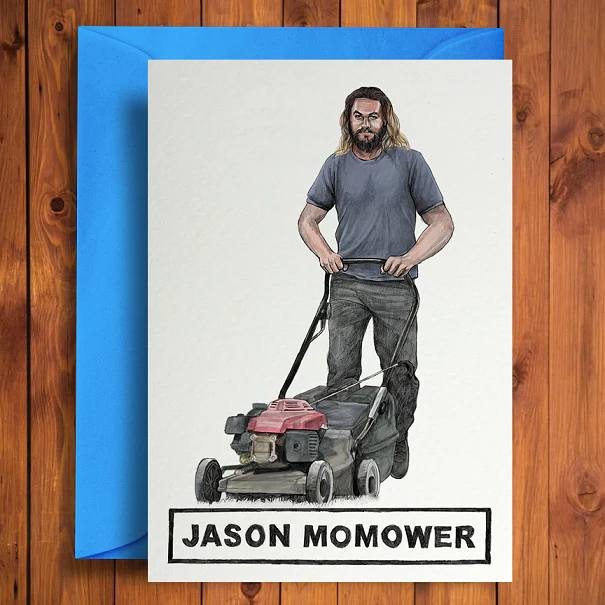 JASON MOMOWER GREETING CARD