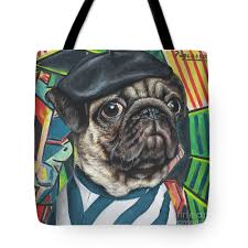 PABLO PUGCASSO LARGE COTTON TOTE BAG PICASSO ART BAG
